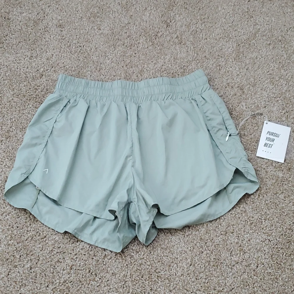 ACTA high waisted running shorts. - Picture 3 of 13